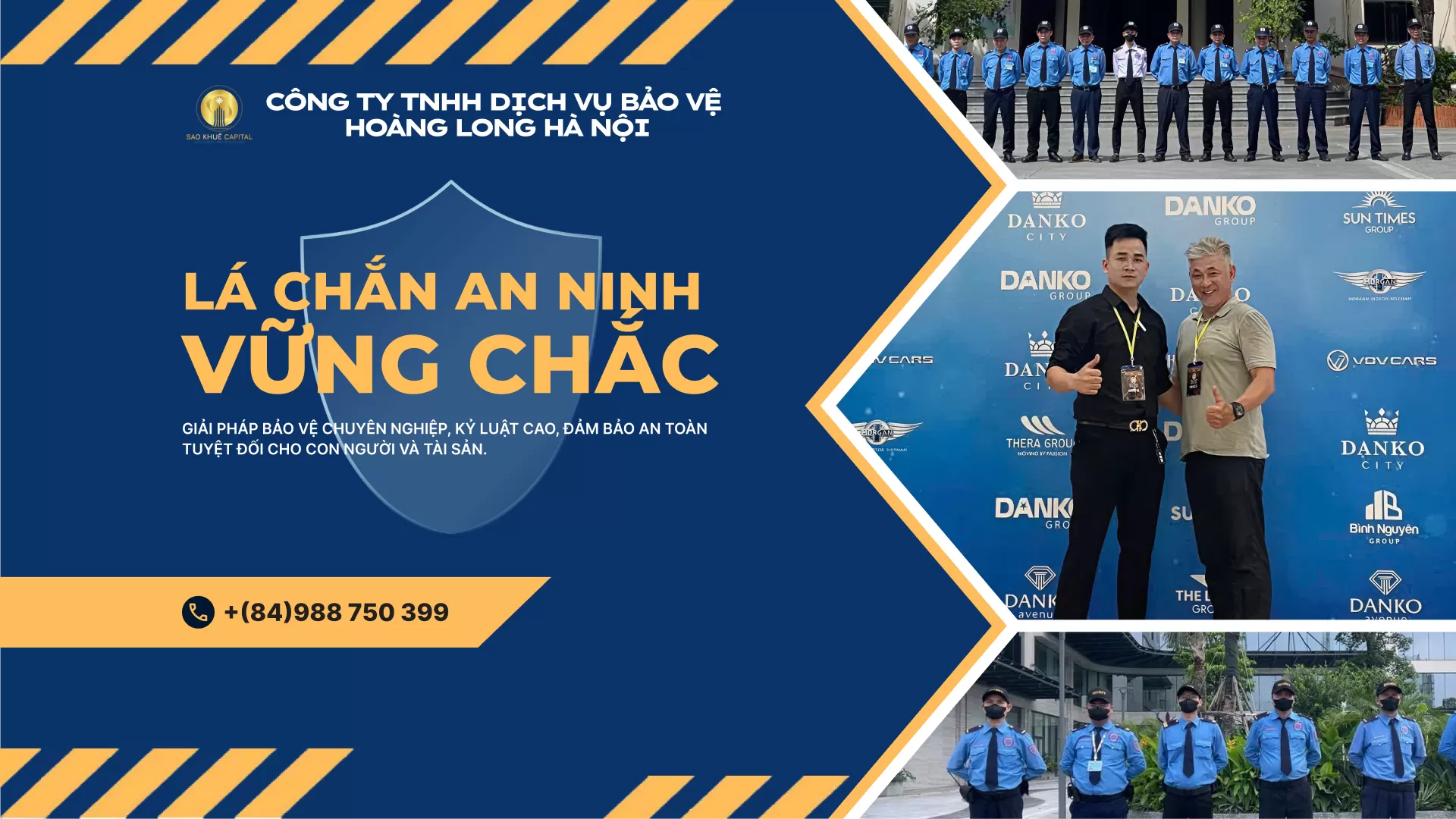 Tổng quan dịch vụ Bảo vệ Hoàng Long Security